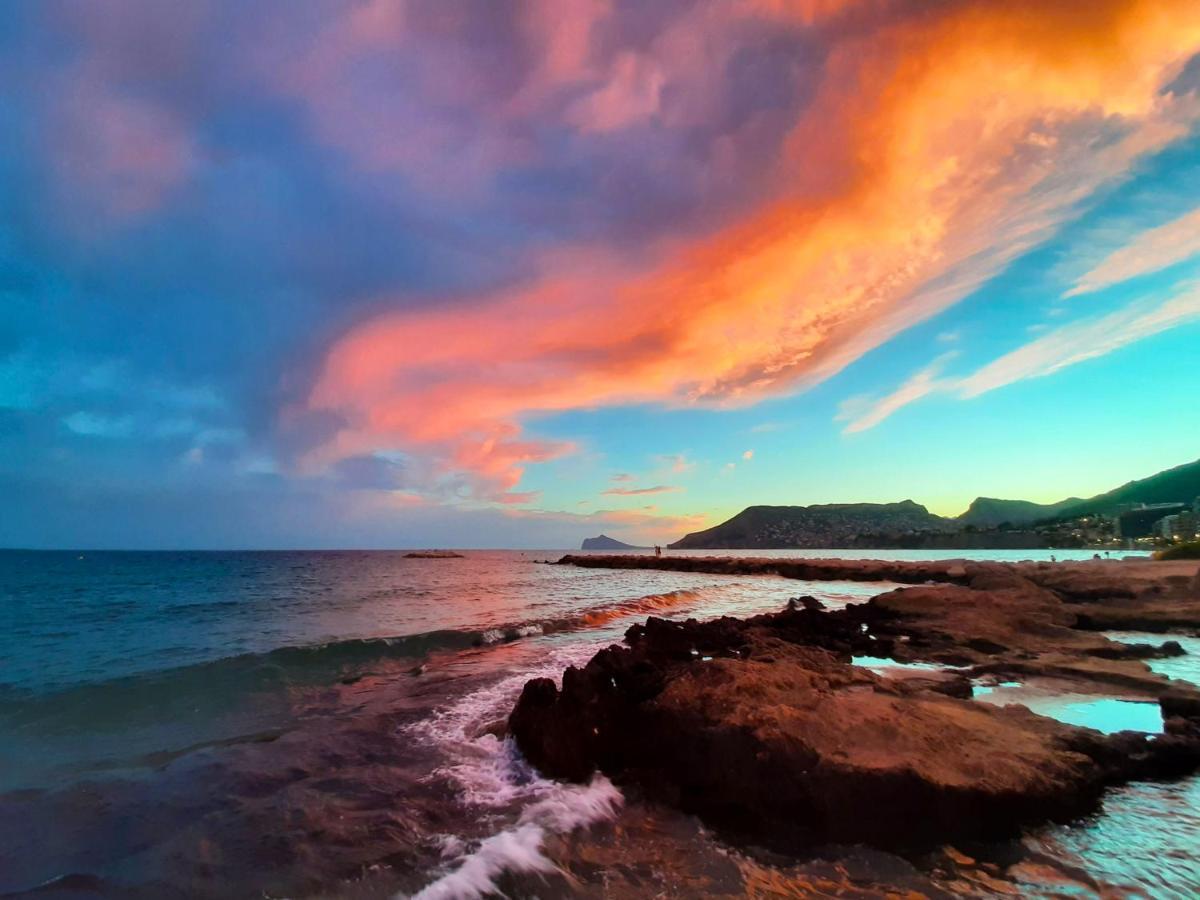 Atico Calpe Primera Linea De Playa Экстерьер фото