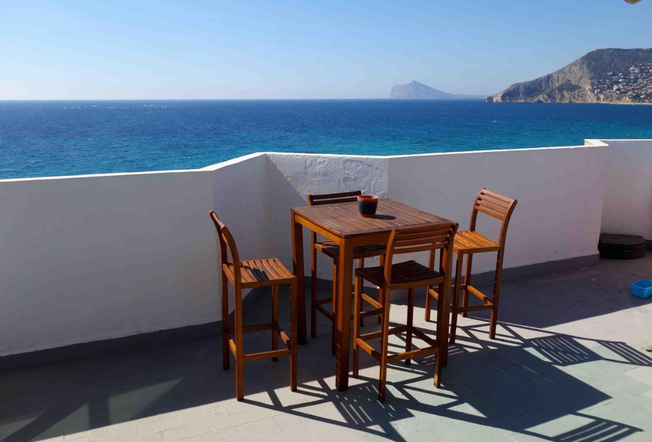 Atico Calpe Primera Linea De Playa Экстерьер фото